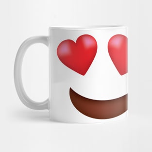 Halloween emoticon Costume' emoticon Heart Eyes Halloween Mug